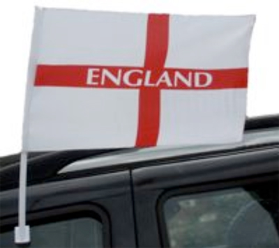England St George Car Flag