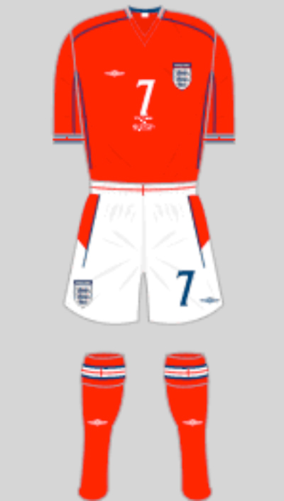 england 2001-2003 change kit